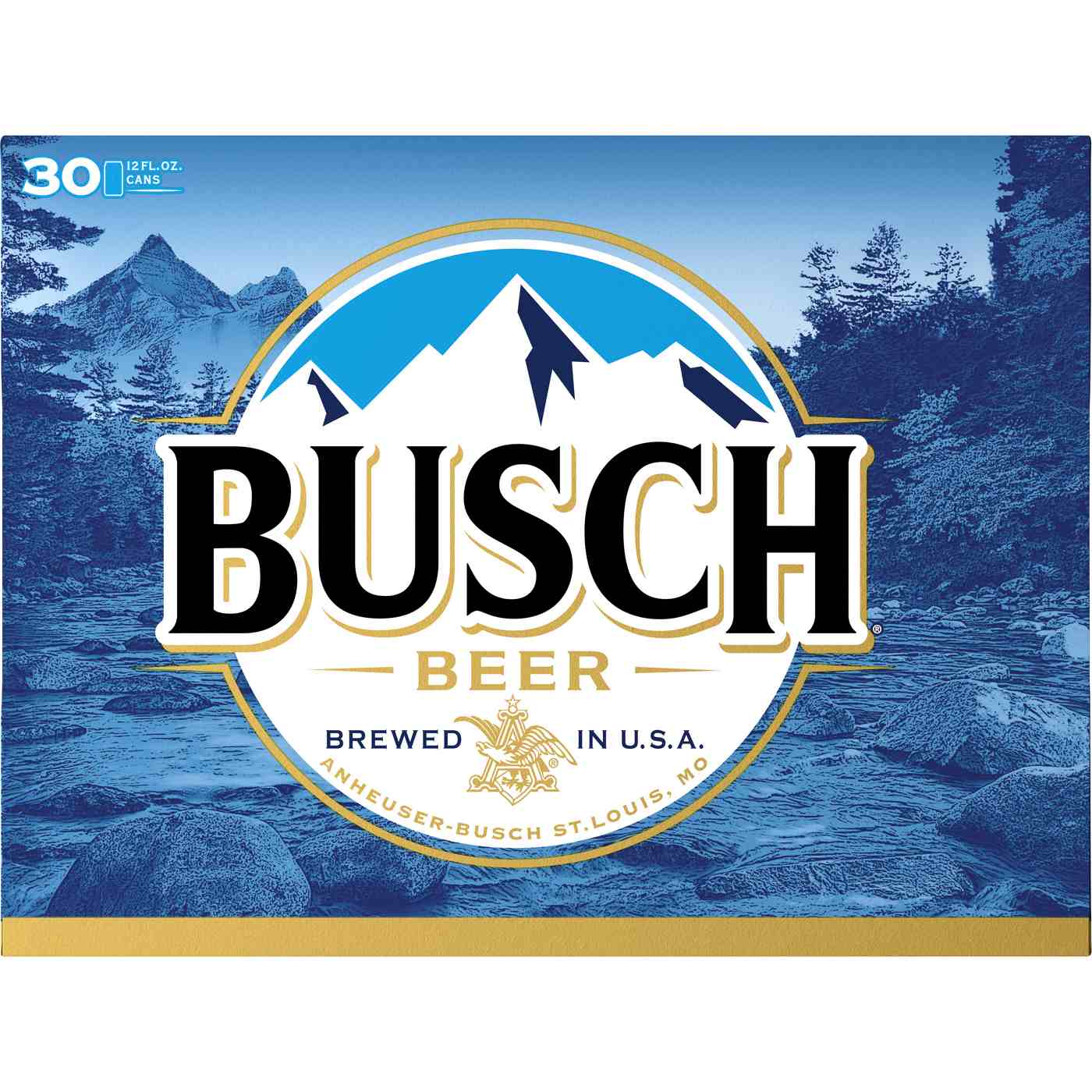 Busch Beer 30 pk Cans; image 2 of 2