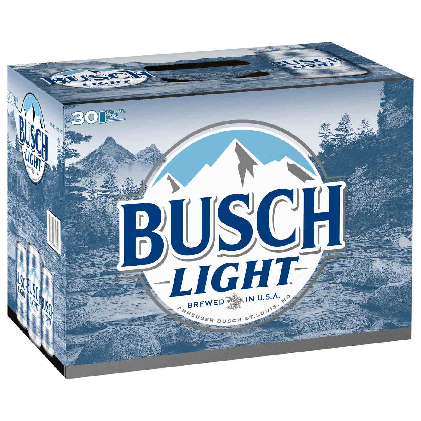 Busch Light Beer 30 pk Cans; image 1 of 2