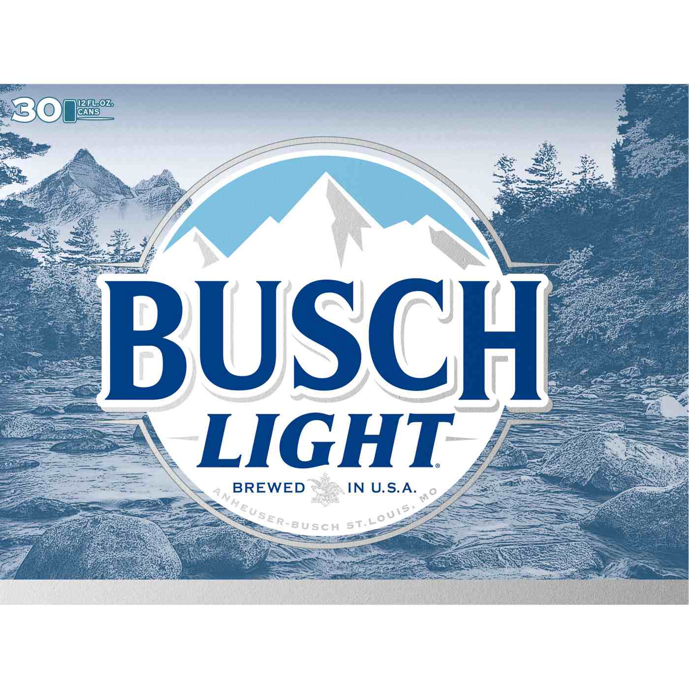 Busch Light Beer 30 pk Cans; image 2 of 2