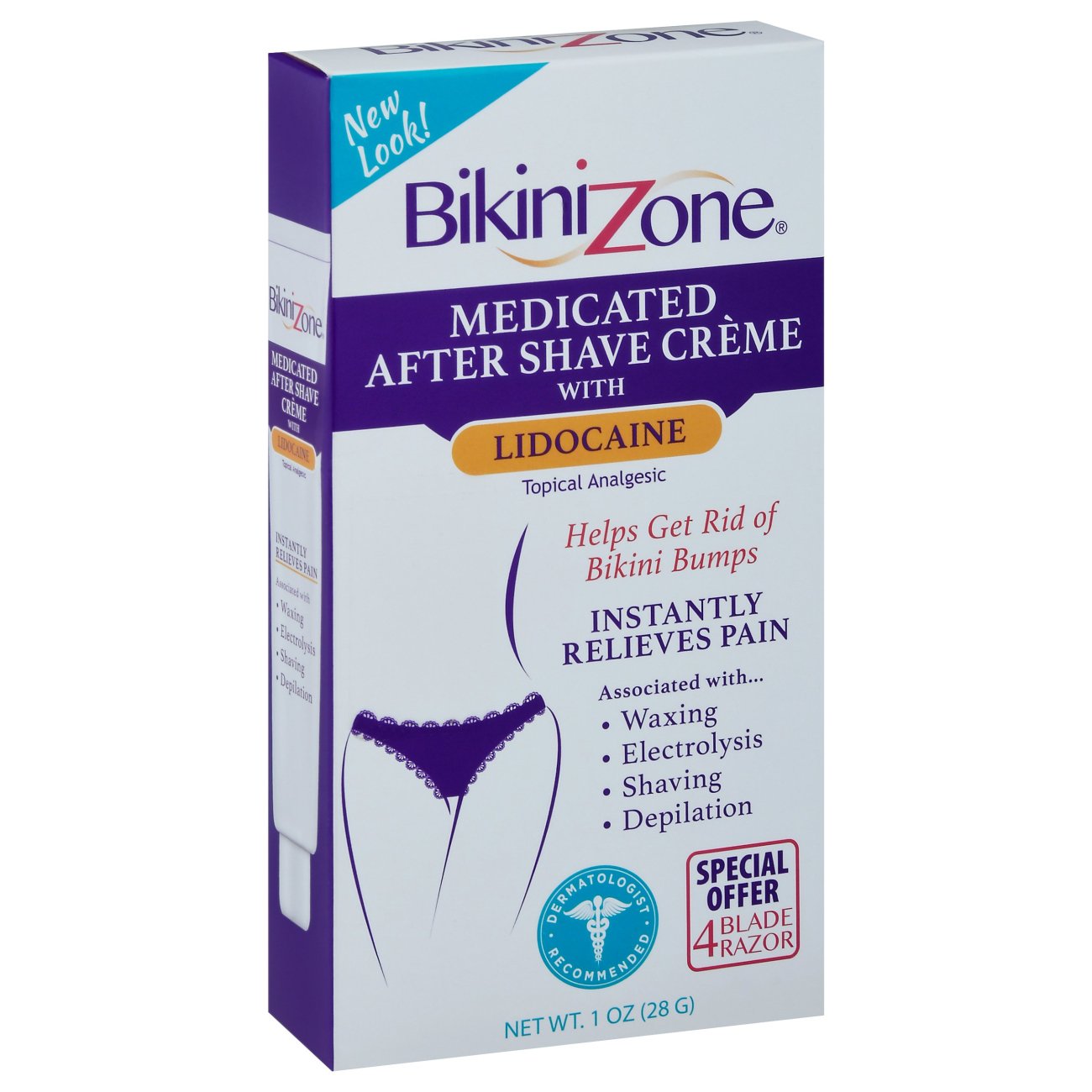 Wonen Verdachte Zwijgend Bikini Zone Medicated Creme Topical Analgesic - Shop Bath & Skin Care at  H-E-B