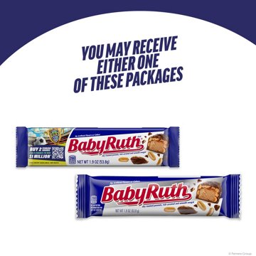 Baby Ruth Full Size Candy Bar