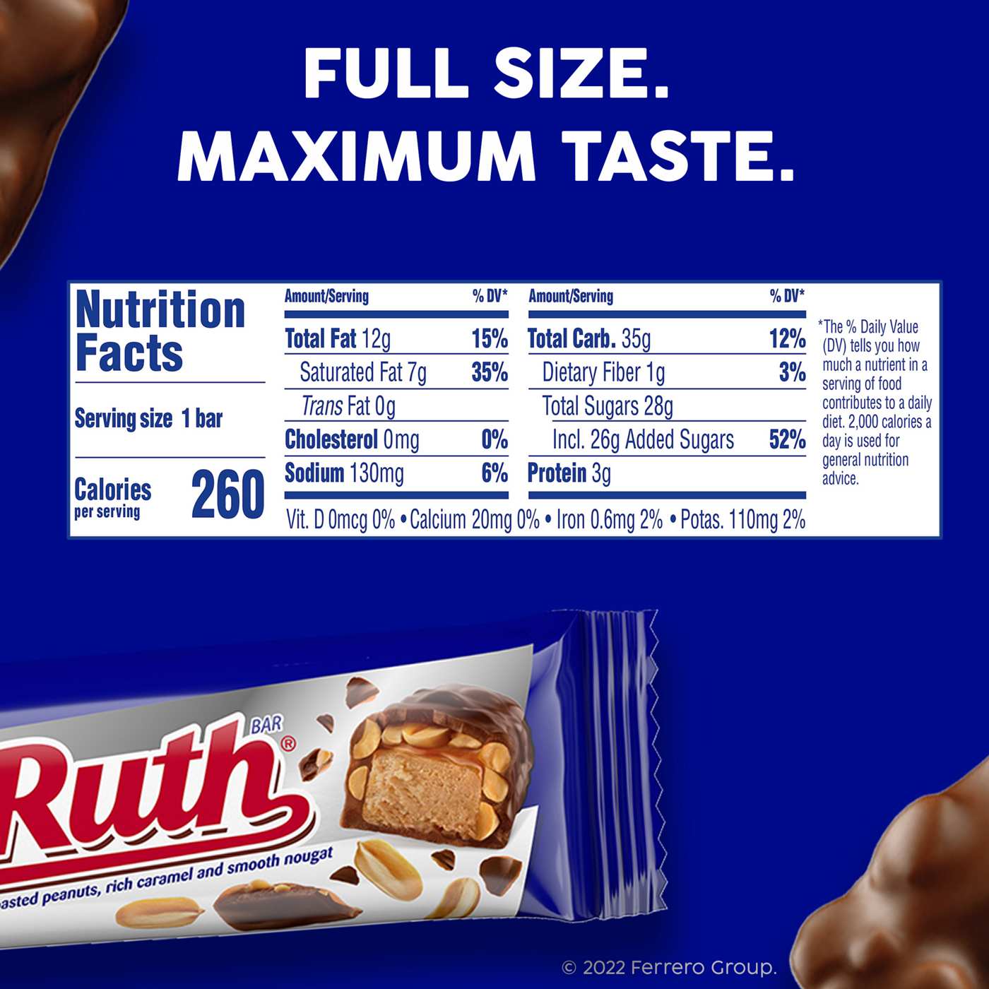 Baby Ruth Candy Bar; image 4 of 5