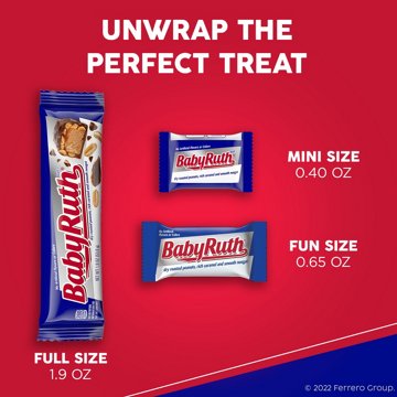 Baby Ruth Full Size Candy Bar