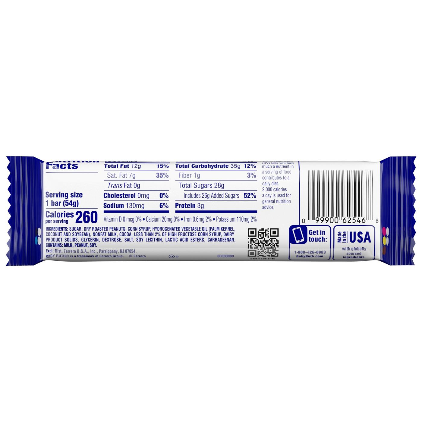 Baby Ruth Candy Bar; image 2 of 4