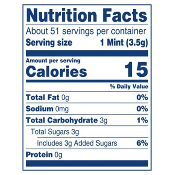 Life Savers Pep O Mint Breath Mints, 6.25 oz