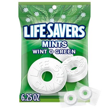 Life Savers Wint-O-Green Breath Mints, 6.25 oz