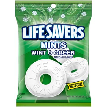 Life Savers Wint-O-Green Breath Mints, 6.25 oz