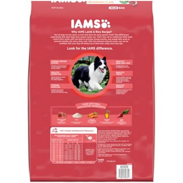 IAMS Proactive Health Minichunks Dry Dog Food - Real Lamb & Rice