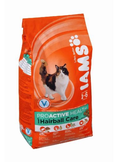 Iams cat hotsell treats hairball