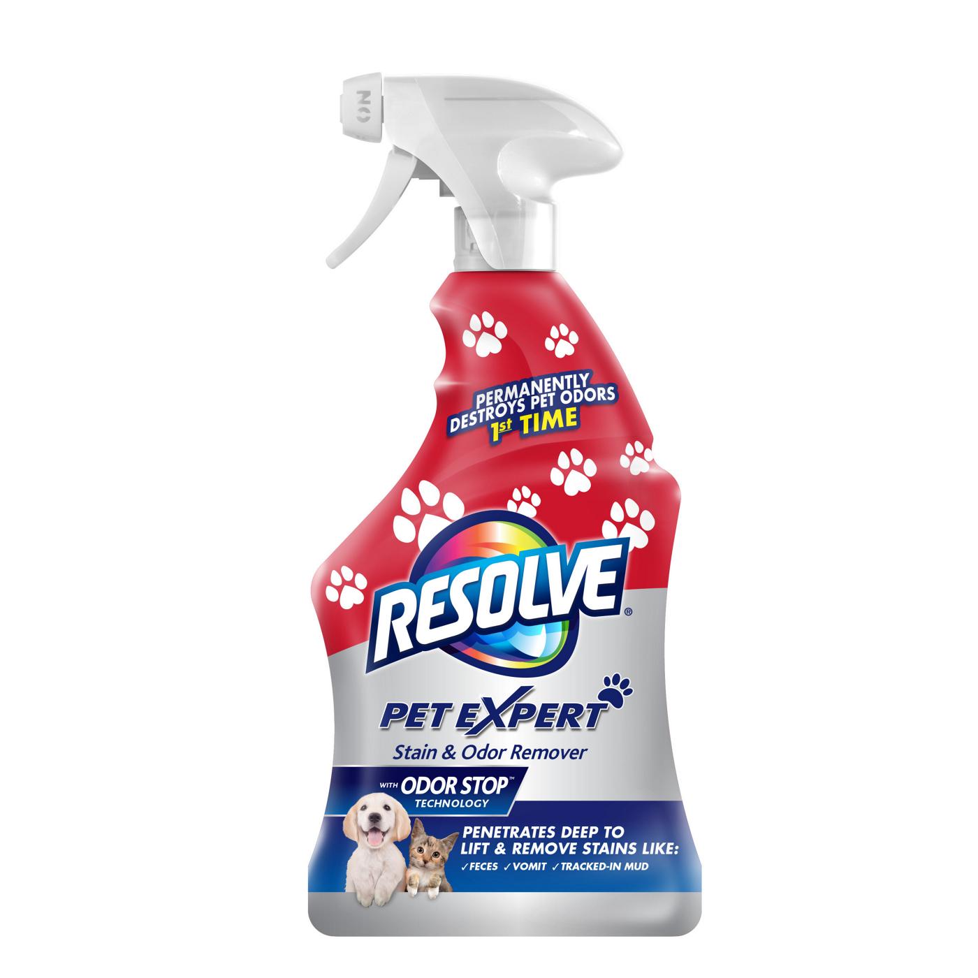 Resolve Pet Expert Carpet & Upholstery Stain Remover; image 1 of 5