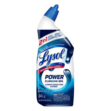 Lysol Power Toilet Bowl Cleaner, 24 oz