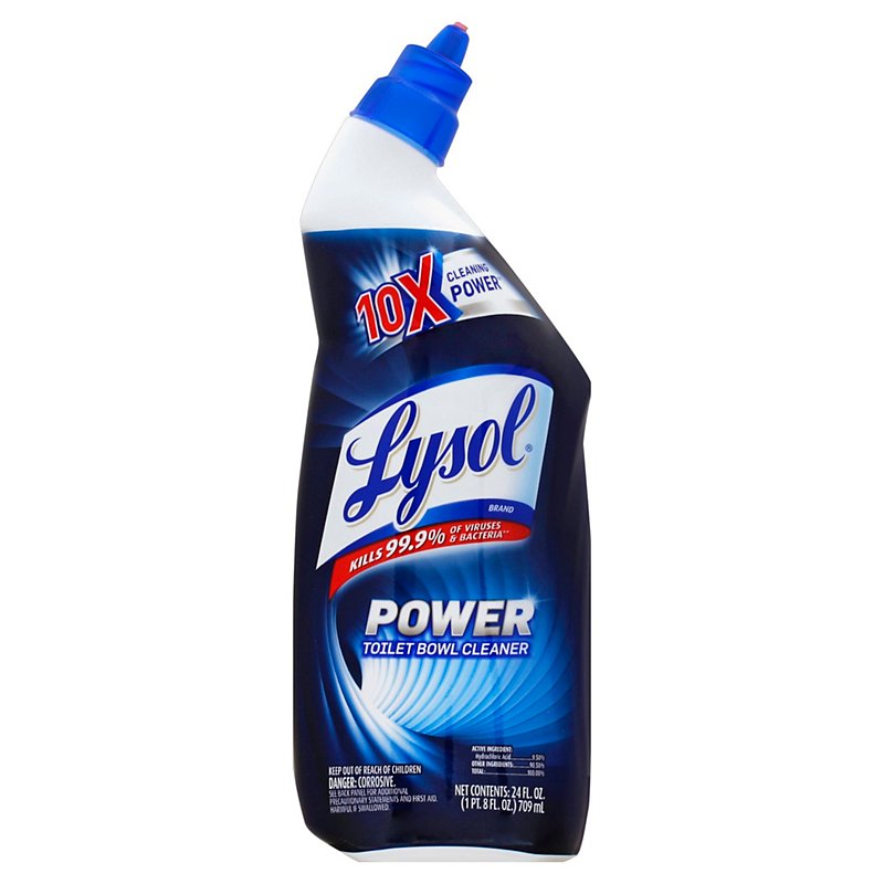 Lysol Complete Clean Power Toilet Bowl Cleaner - Shop Cleaners at H-E-B