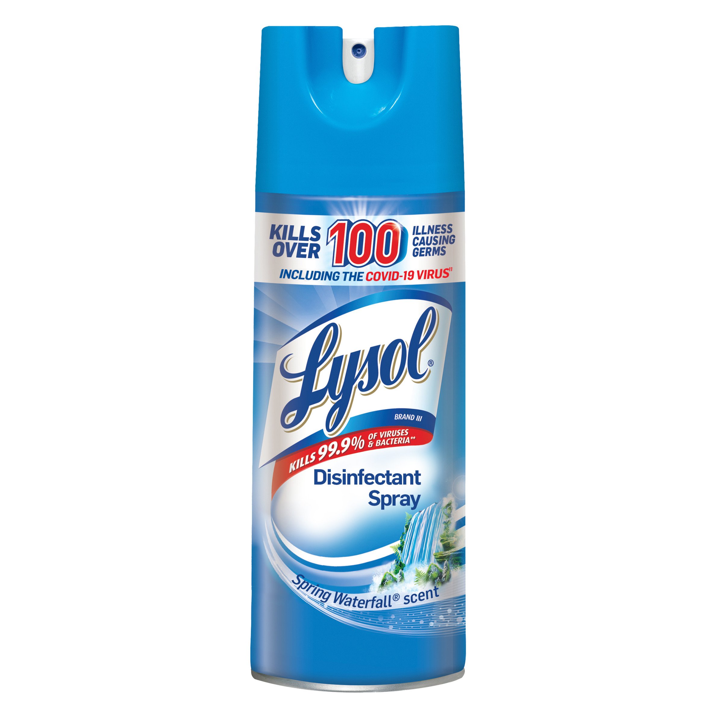 Lysol Spring Waterfall Scent Disinfectant Spray Shop All Purpose Cleaners At H E B 3250