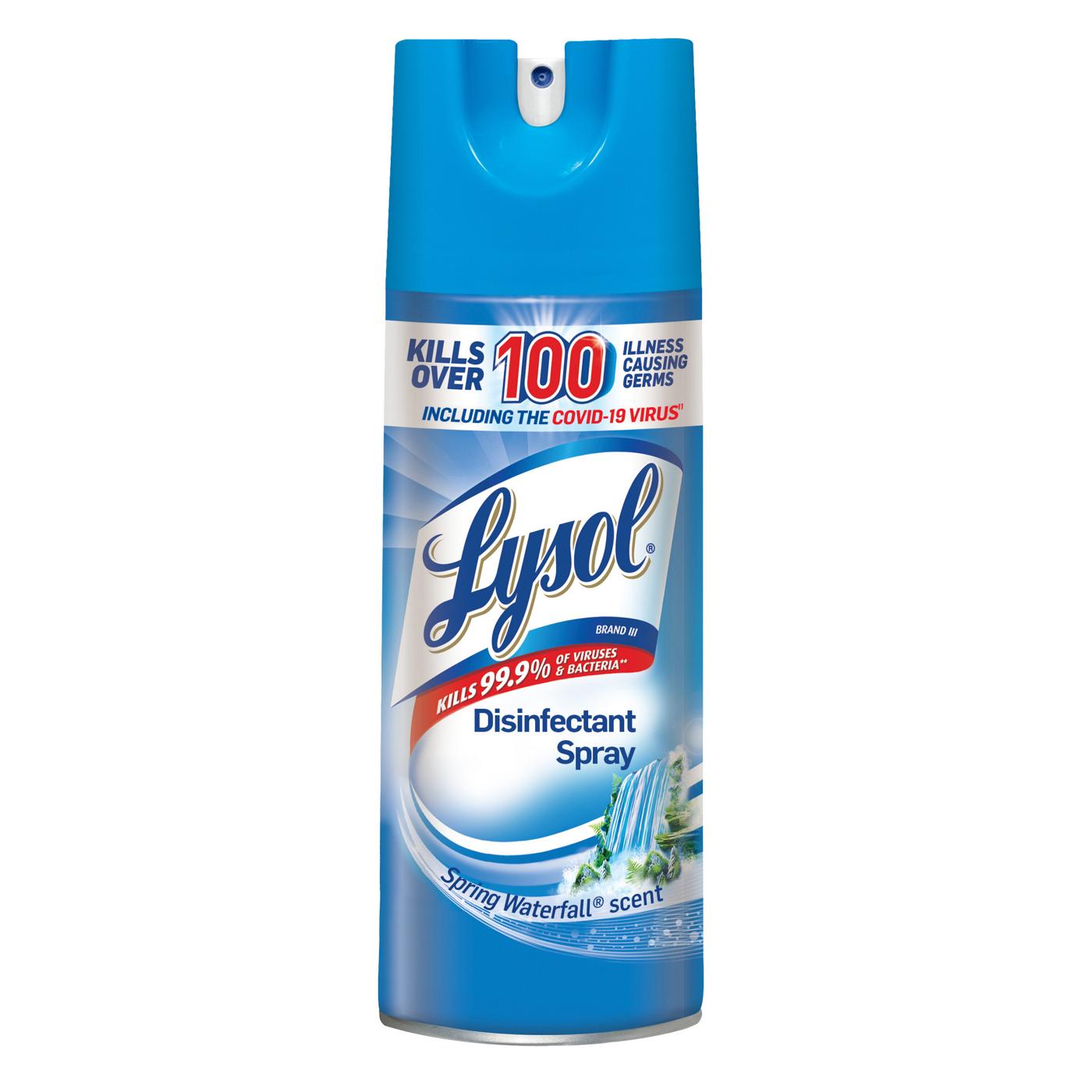 Lysol Disinfectant Sanitizing Antibacterial Spray - Spring Waterfall; image 1 of 6