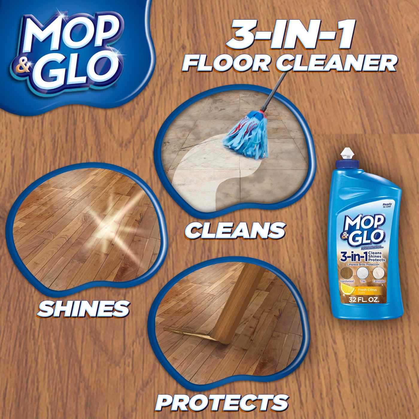 Mop & Glo Fresh Citrus Multi-Surface Floor Cleaner; image 2 of 7