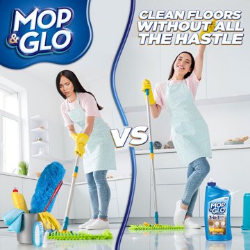 Mop and Glo Wood Protector and Cleaner, Conditioning and Protecting Floor Polish