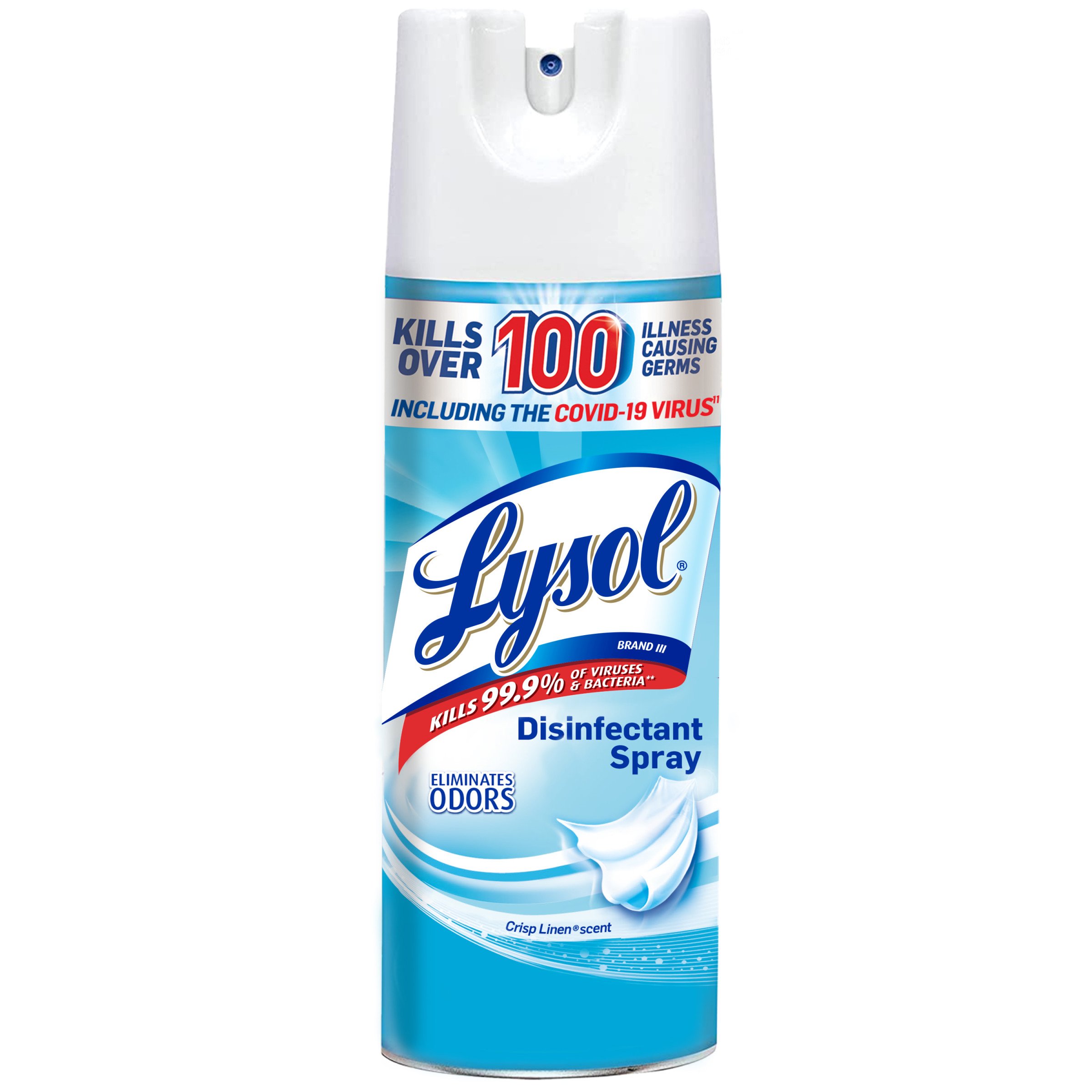 Lysol Crisp Linen Scent Disinfectant Spray Shop All Purpose Cleaners At H E B