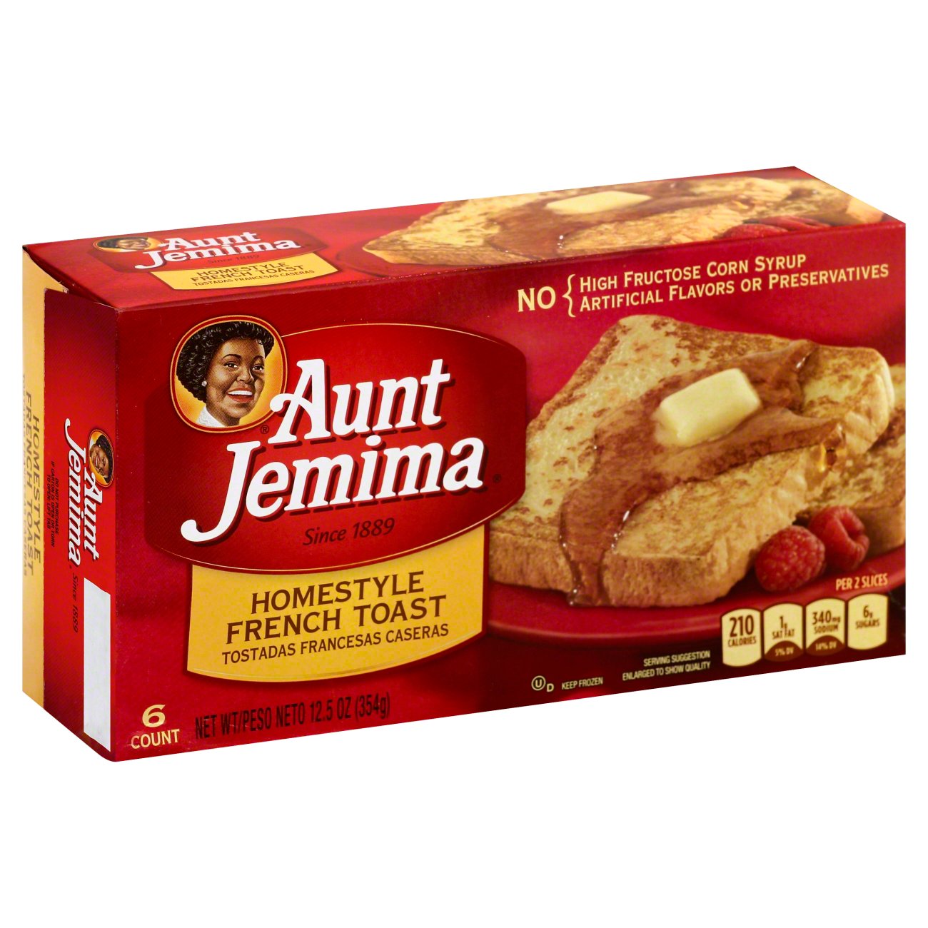 Aunt Jemima Homestyle French Toast Shop Meals & Sides at HEB