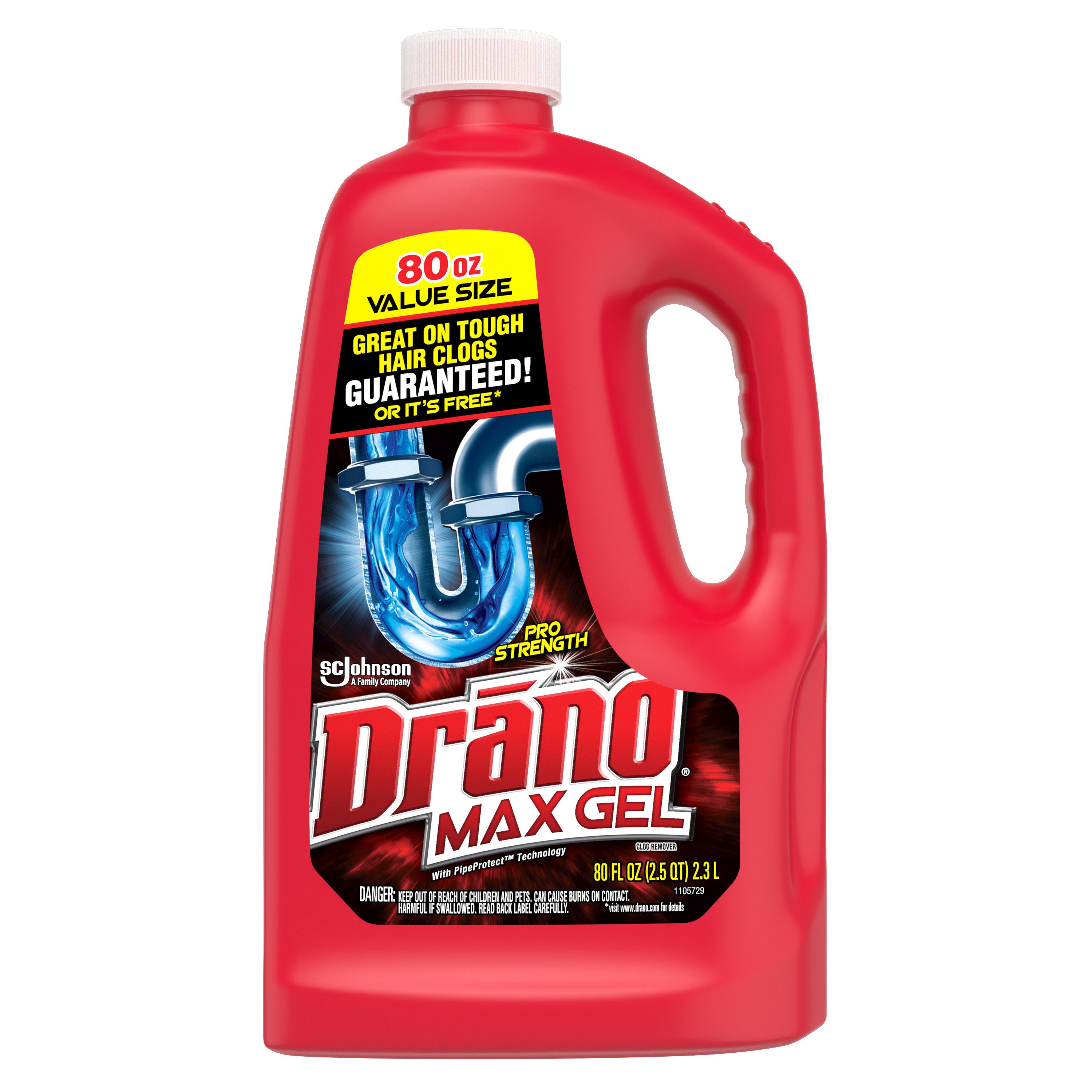 Drano Pro Strength Clog Remover Max Gel - Shop Drain Cleaners at H-E-B