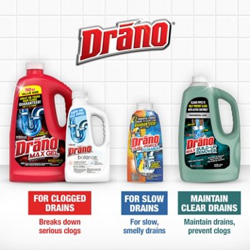 Drano Max Gel Clog Remover, 80 oz
