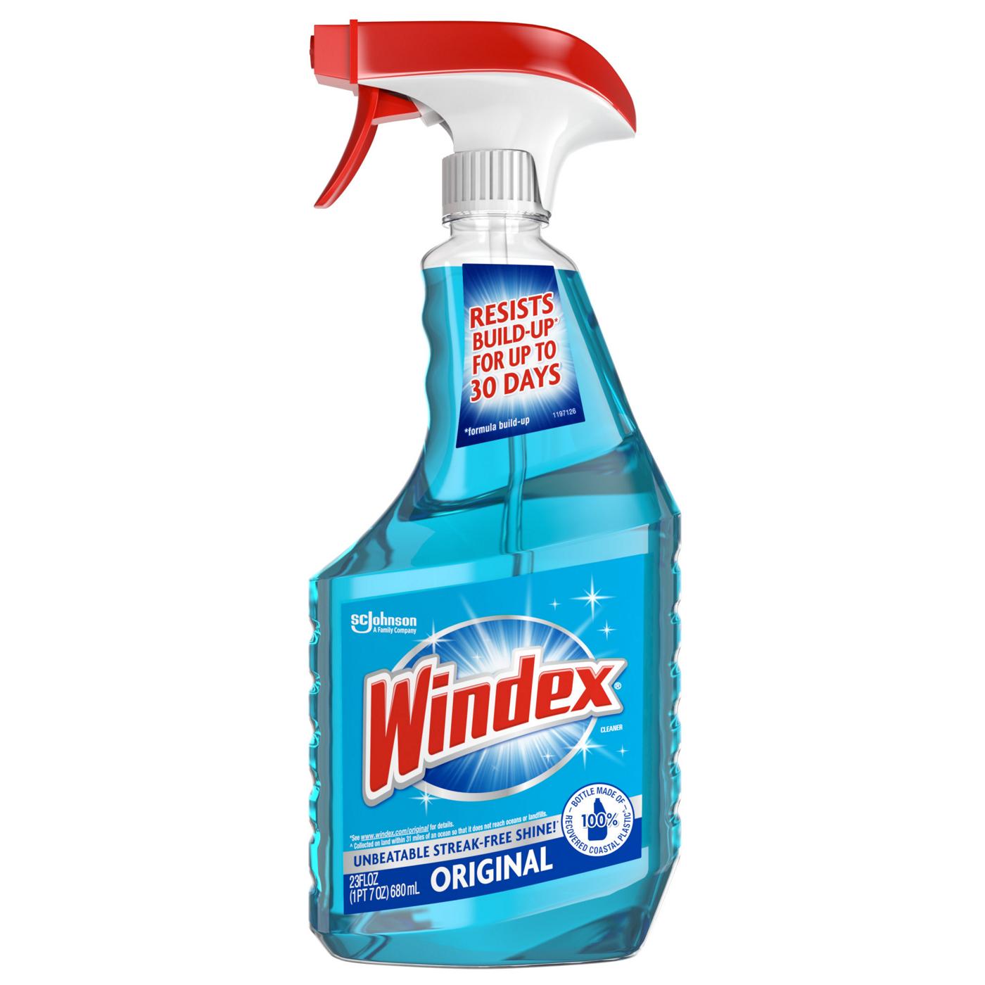 Windex Blue Glass Cleaner Trigger Spray; image 1 of 7