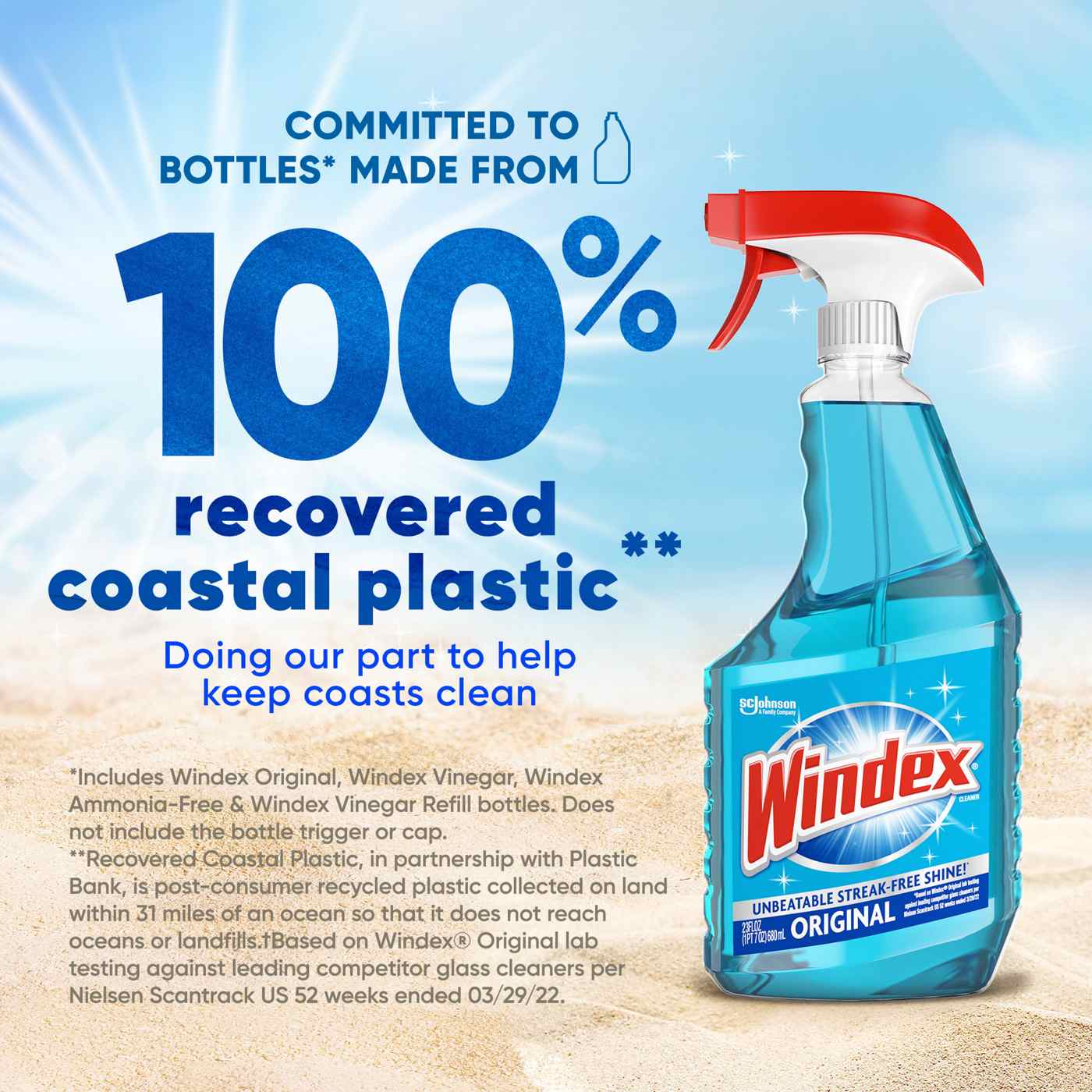 Windex Blue Glass Cleaner Trigger Spray; image 4 of 9