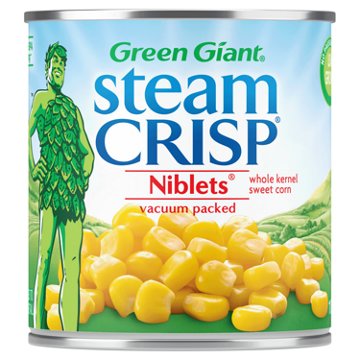 Green Giant Steam Crisp Whole Kernel Sweet Corn Niblets, 11 oz