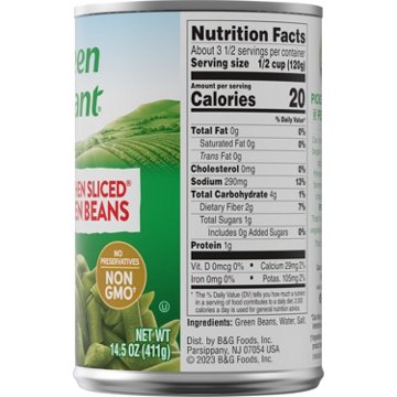 Green Giant Green Beans Kitchen Sliced, 14.5 oz
