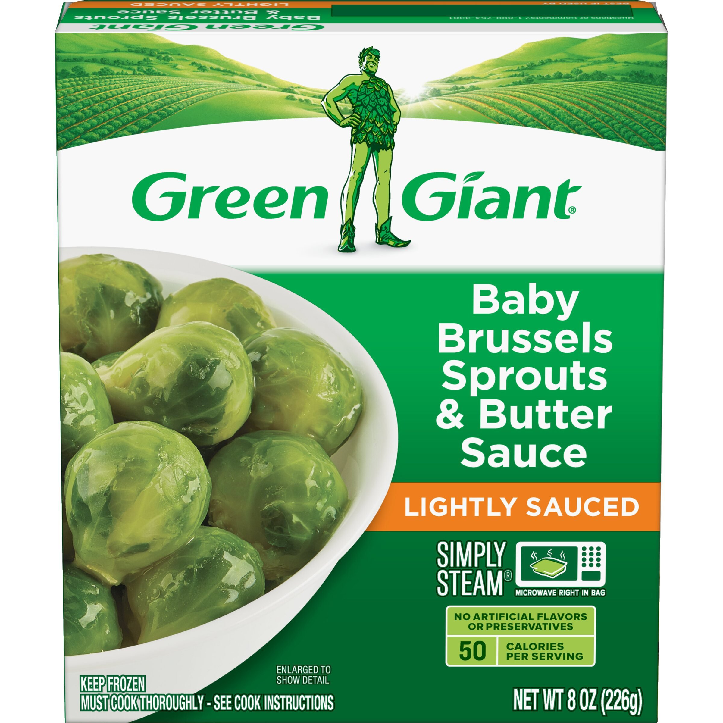Green Giant Steamers Baby Brussels Sprouts & Butter Sauce Shop