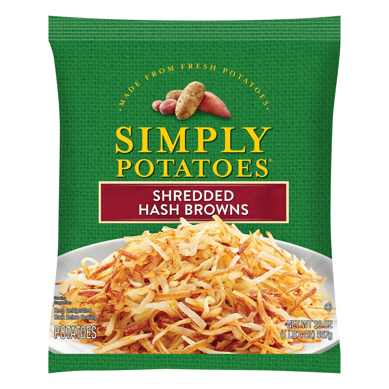 Simply Potatoes Shredded Hash Browns Shop Potatoes & carrots at HEB