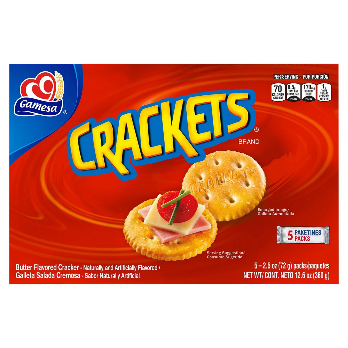 Gamesa Sabrosas Buttery Crackers; image 1 of 2