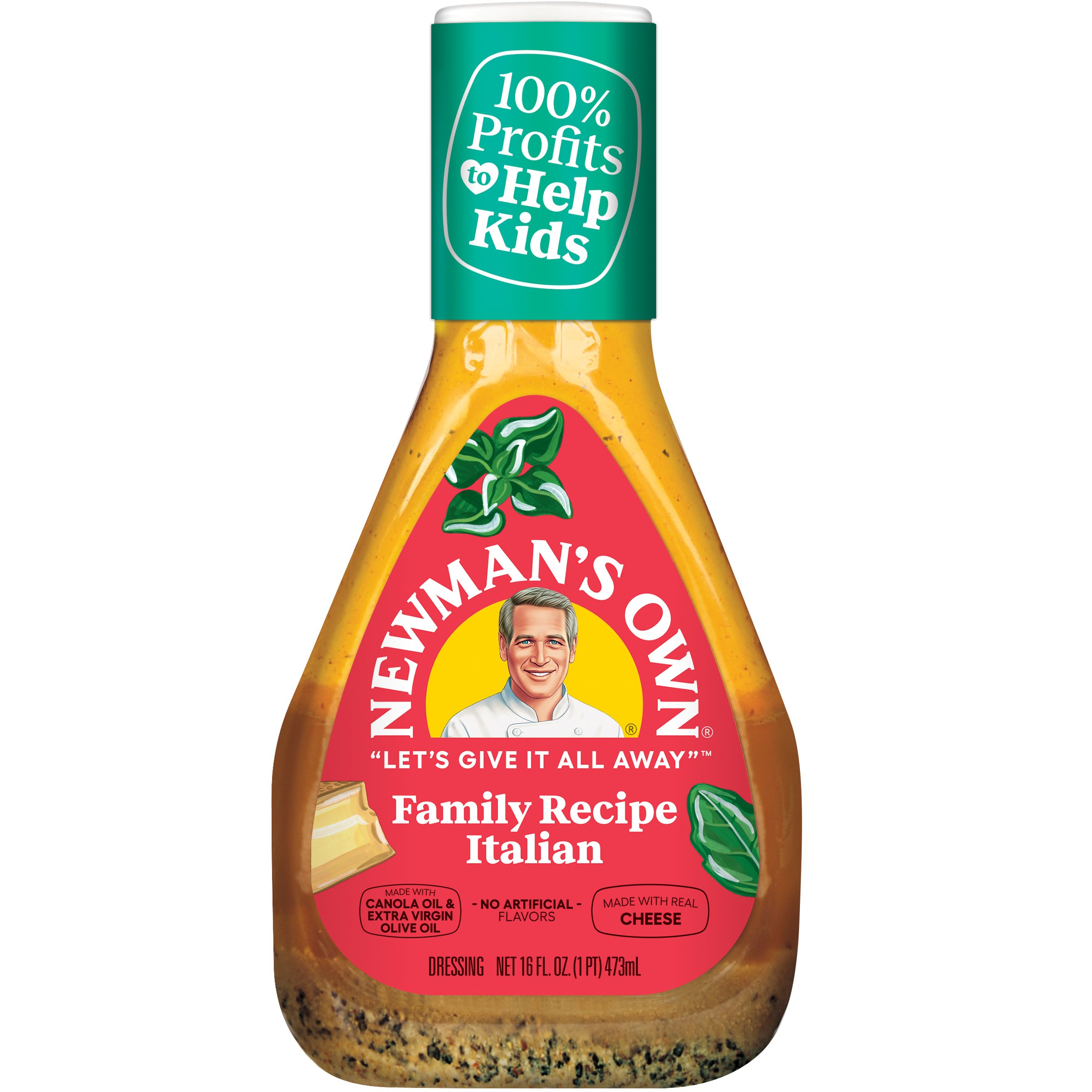 Newman's Own Family Recipe Italian Dressing Shop Salad dressings at HEB