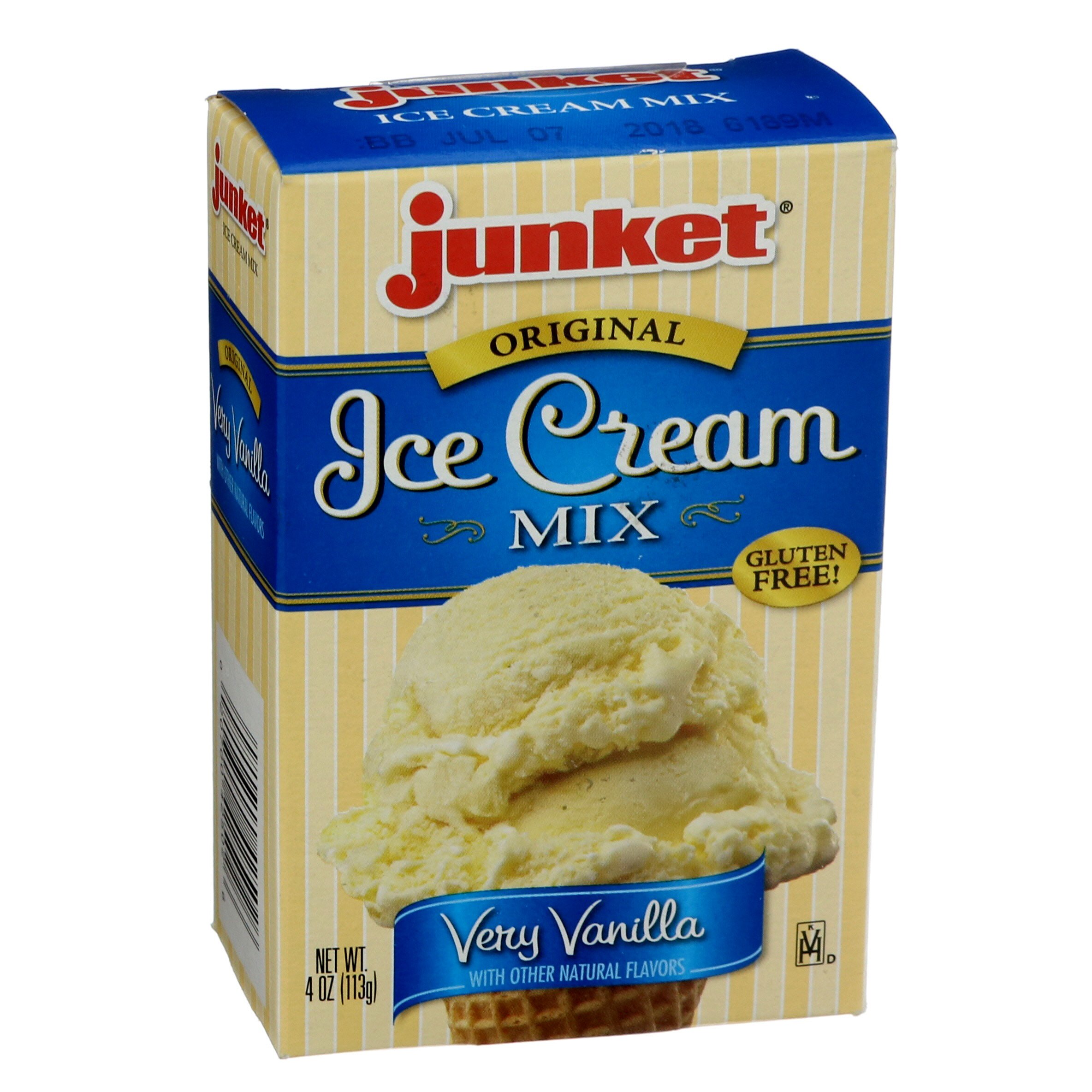 Junket Very Vanilla Ice Cream Mix Shop Ice Cream at HEB