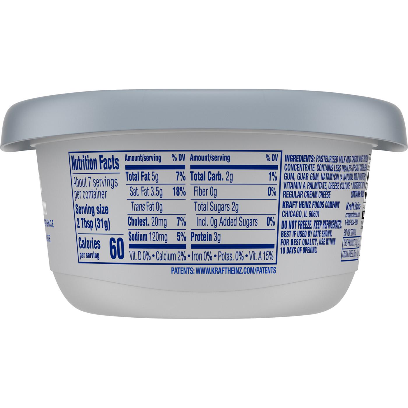 Philadelphia Reduced Fat Cream Cheese Spread; image 3 of 10