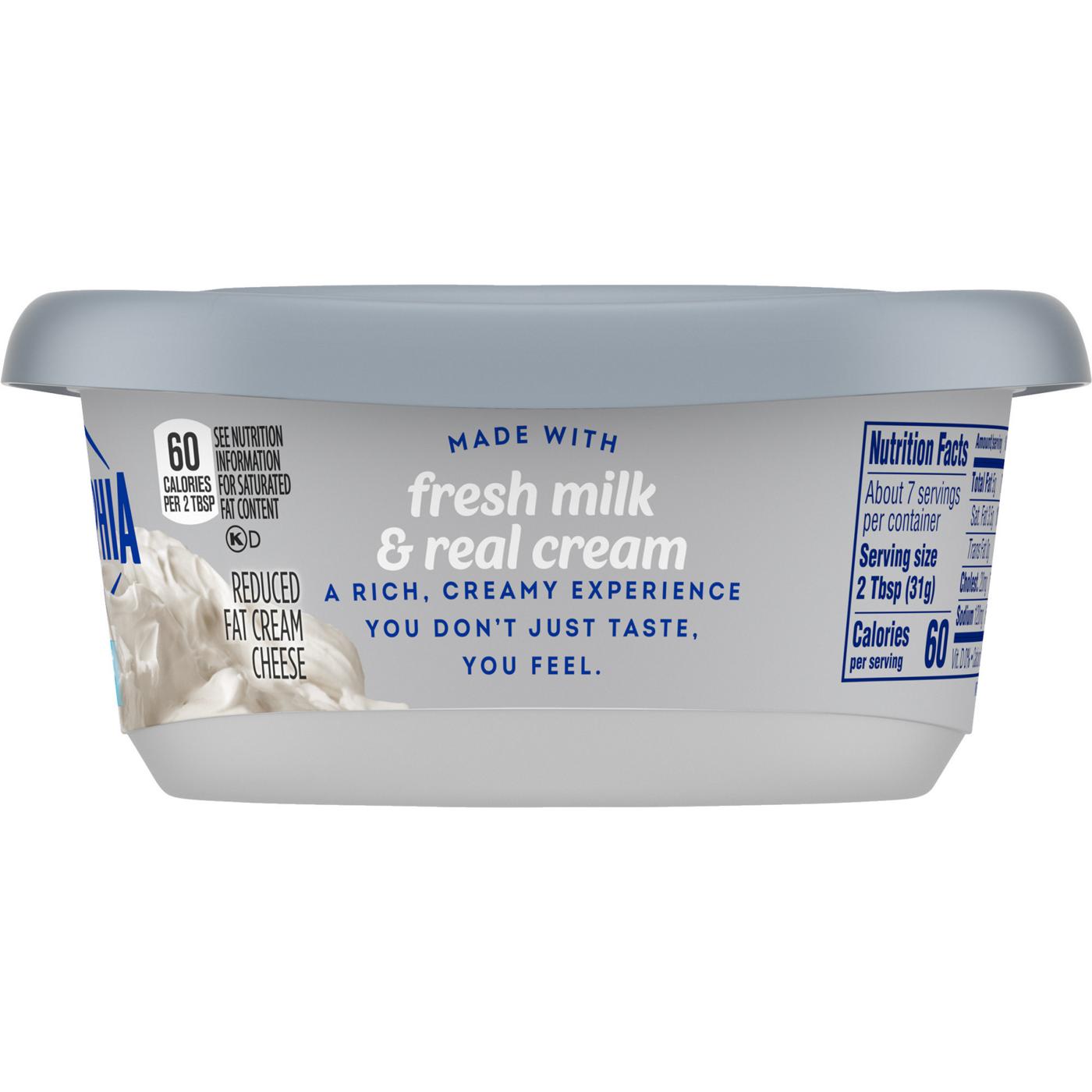 Philadelphia Reduced Fat Cream Cheese Spread; image 5 of 10