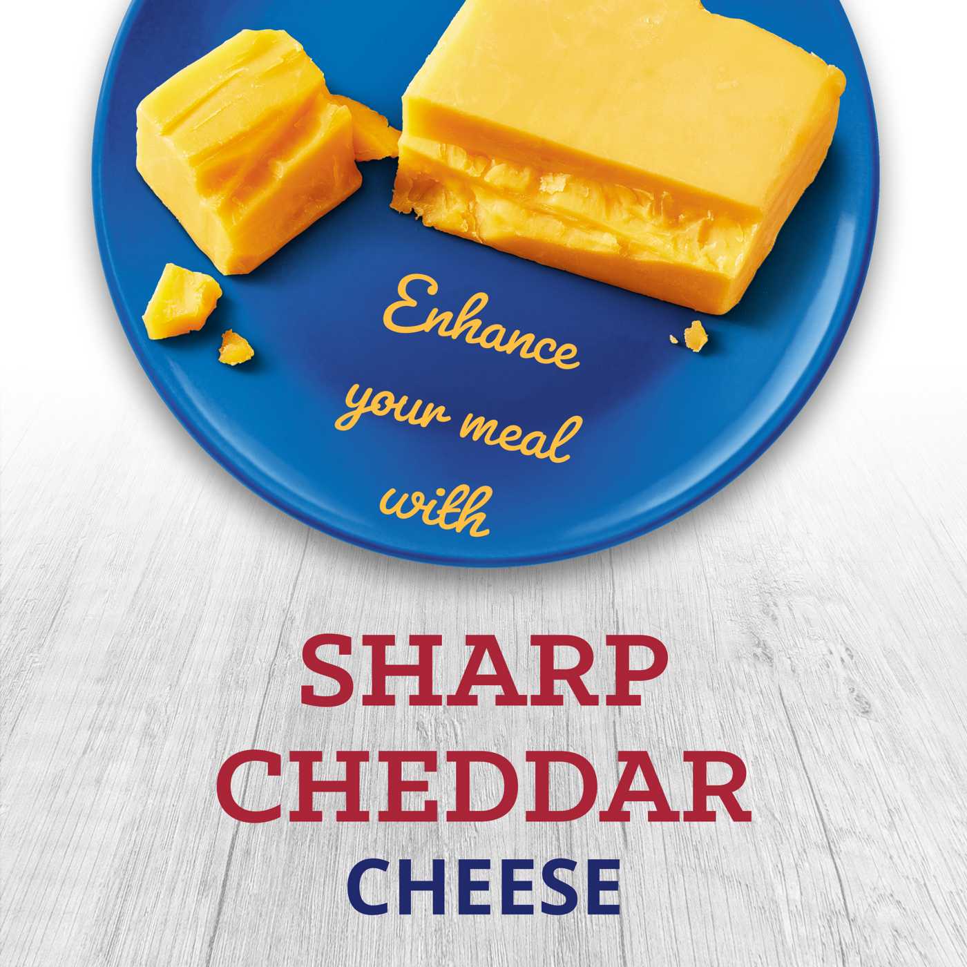 Kraft Sharp Cheddar Cheese; image 3 of 3