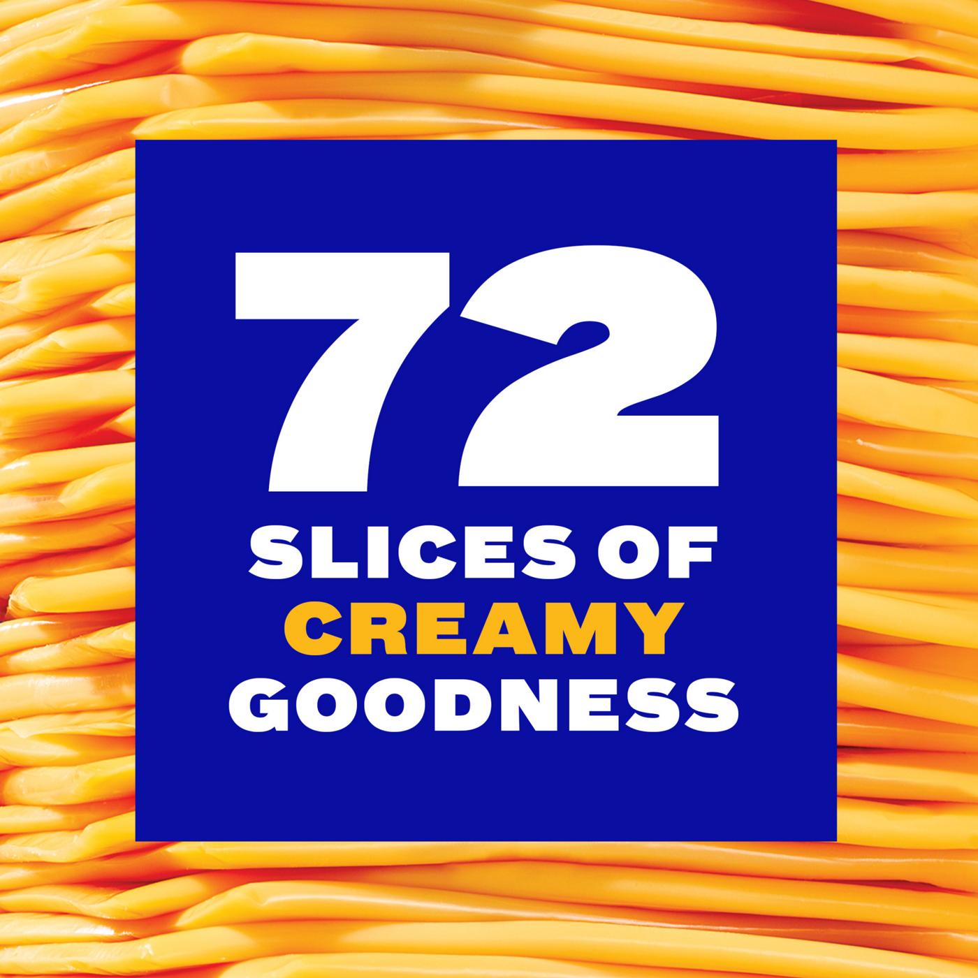 Kraft Singles American Sliced Cheese, 72 ct; image 2 of 4