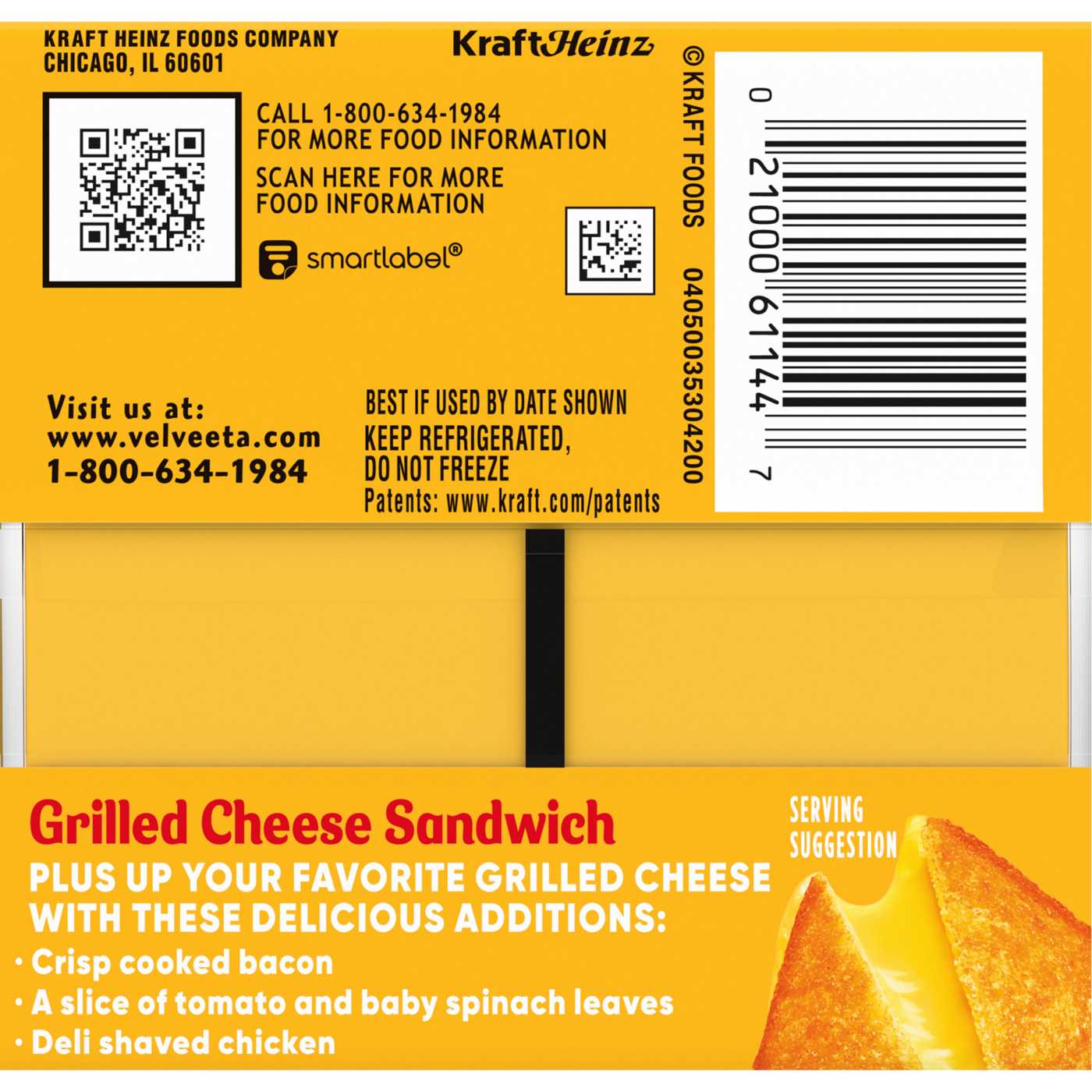 Velveeta Original Sliced Cheese, 16 ct; image 2 of 5