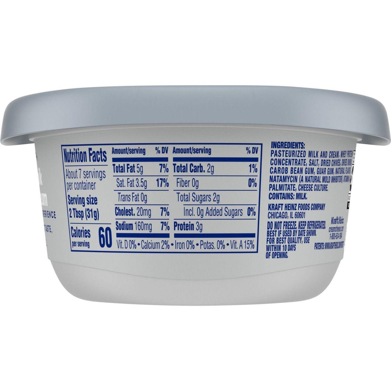 Philadelphia Chive & Onion Cream Cheese - Shop Cheese at H-E-B