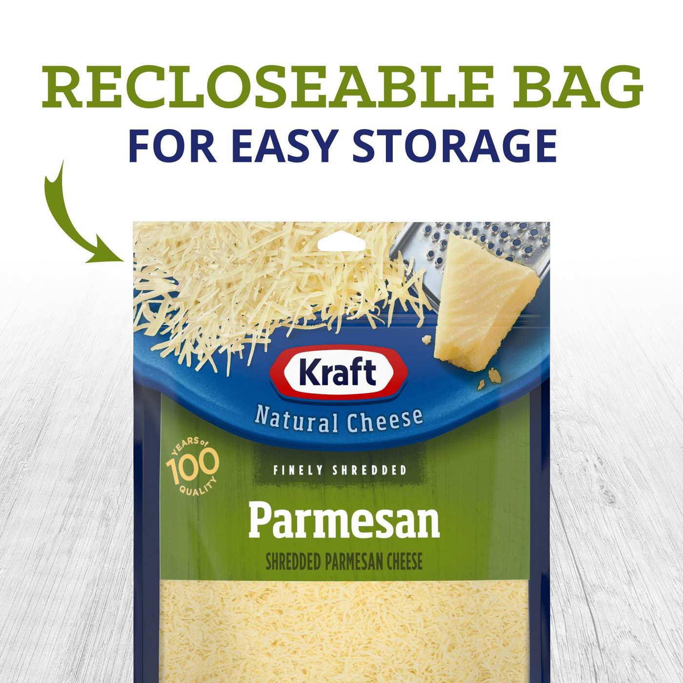 Kraft Parmesan Finely Shredded Cheese; image 3 of 4