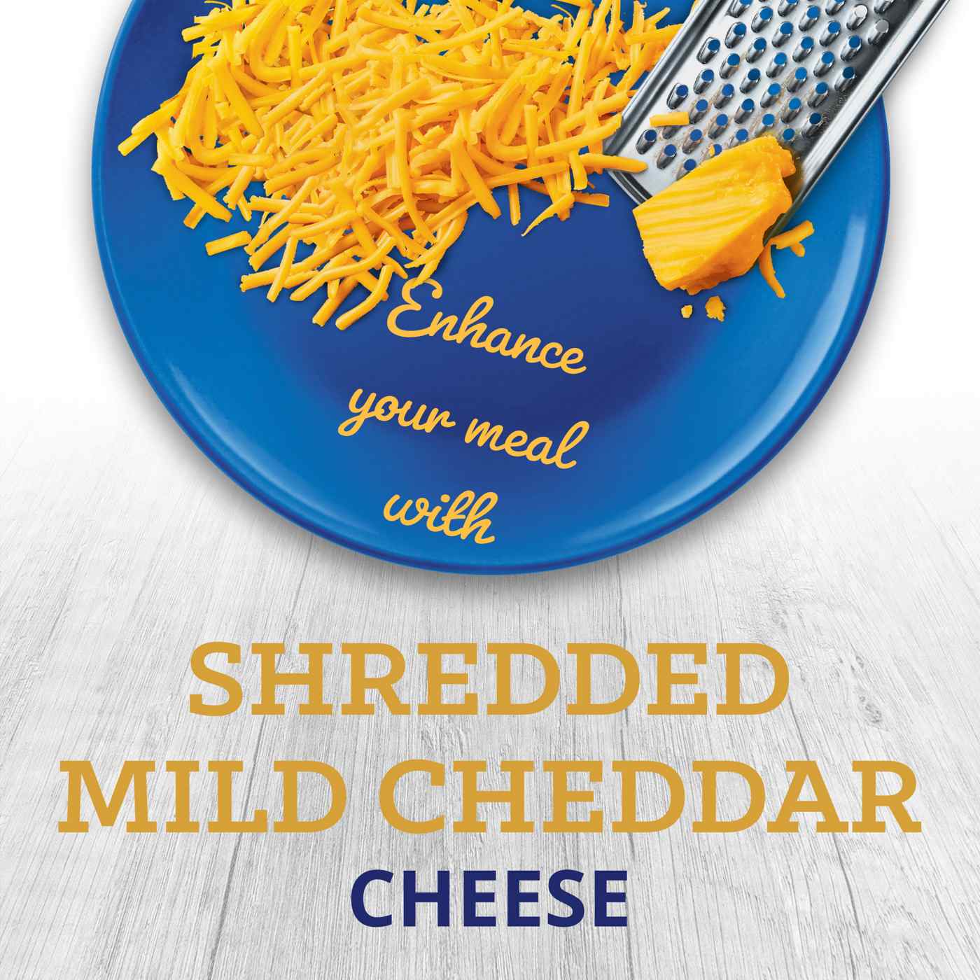 Kraft Mild Cheddar Shredded Cheese; image 4 of 4