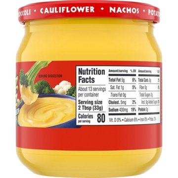 Kraft Cheez Whiz Cheese Dip - Original, 15 oz