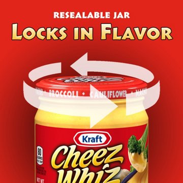 Kraft Cheez Whiz Cheese Dip - Original, 15 oz
