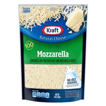 Kraft Mozzarella Shredded Cheese