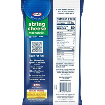 Kraft Mozzarella String Cheese