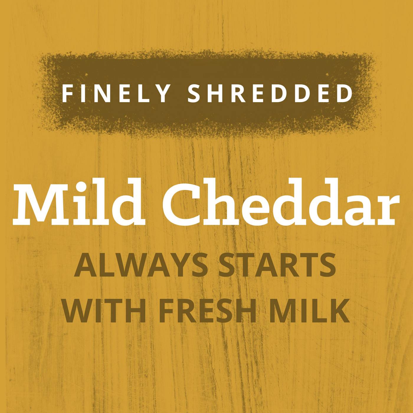 Kraft Mild Cheddar Finely Shredded Cheese; image 2 of 4