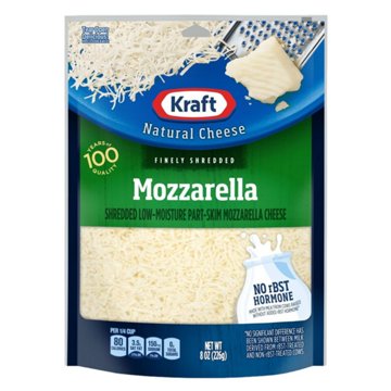 Kraft Mozzarella Finely Shredded Cheese
