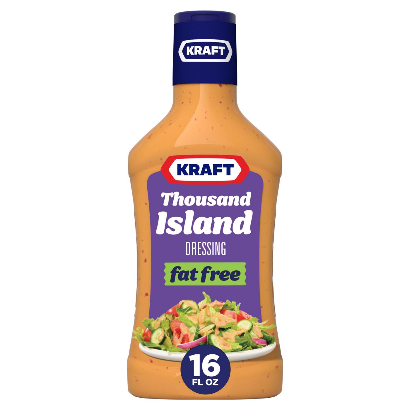 Kraft Thousand Island Fat Free Dressing; image 1 of 5