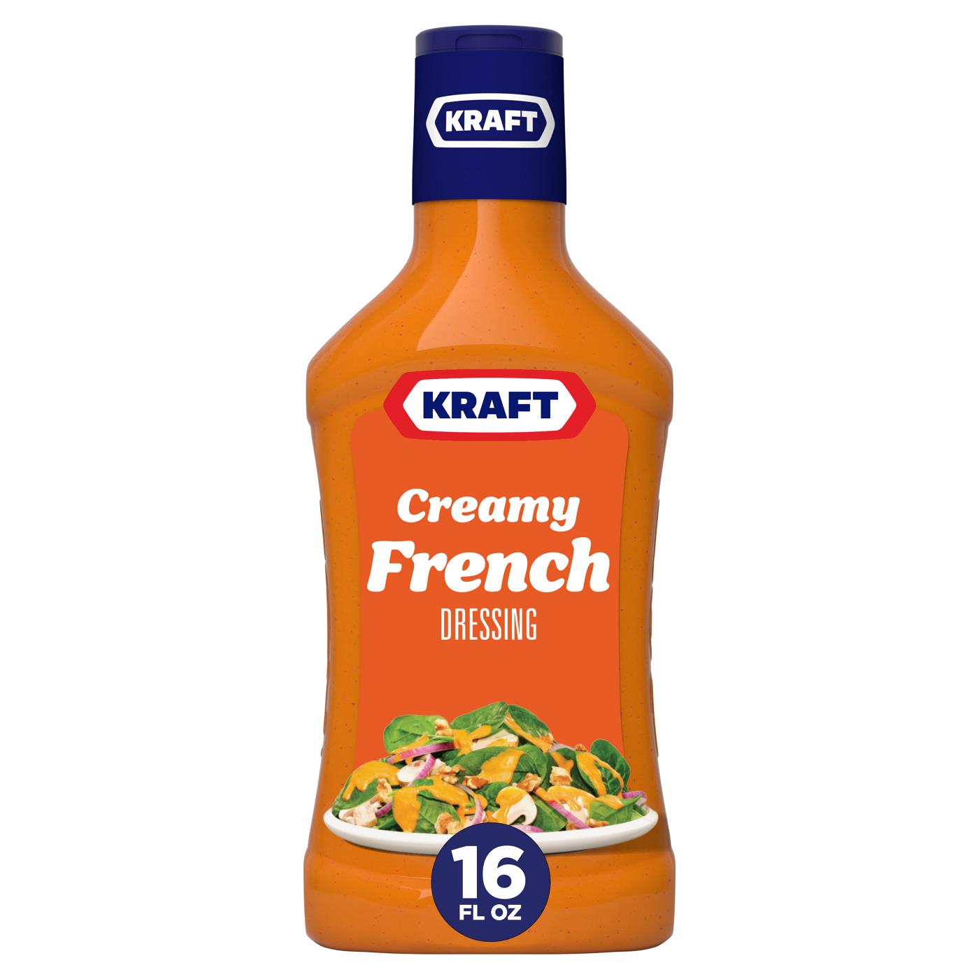 Kraft Creamy French Dressing; image 1 of 2