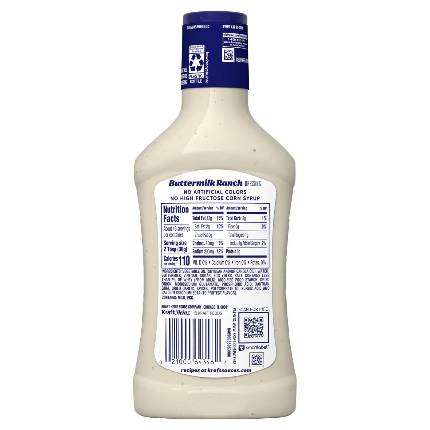 Kraft Buttermilk Ranch Dressing; image 4 of 5